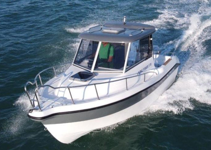 Poseidon King Fisher 570 + Honda Outboard