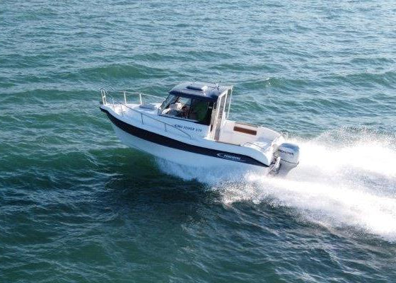 Poseidon King Fisher 570 + Honda Outboard