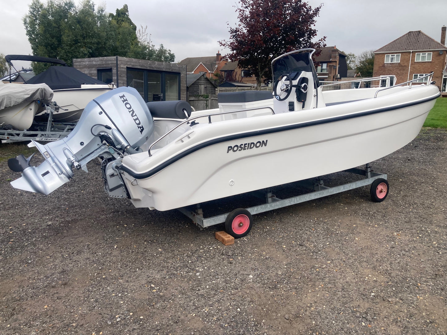 Poseidon Blu Water 185 + Honda BF100