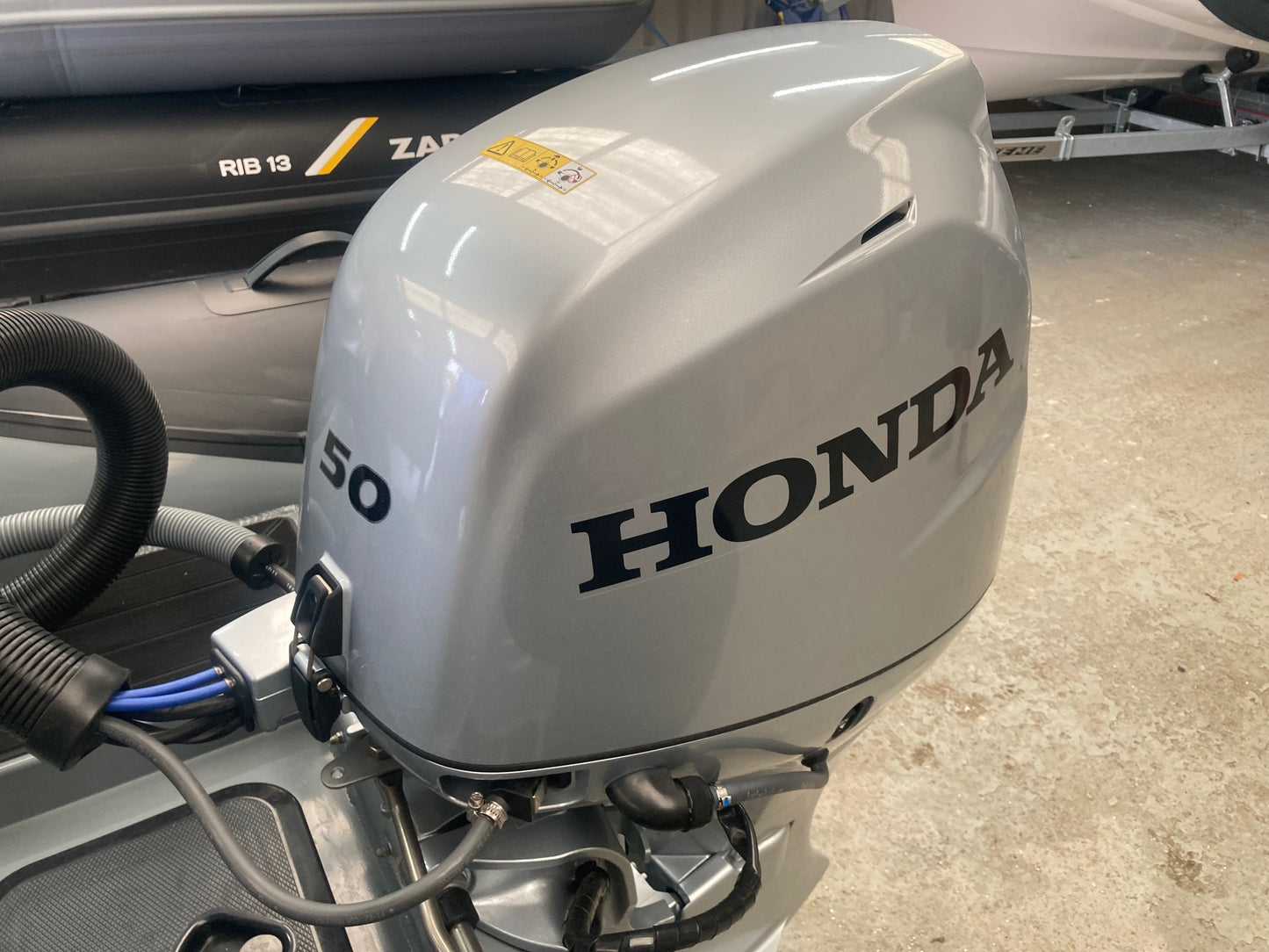 ZAR mini LUX 14 4.2m + Honda BF50