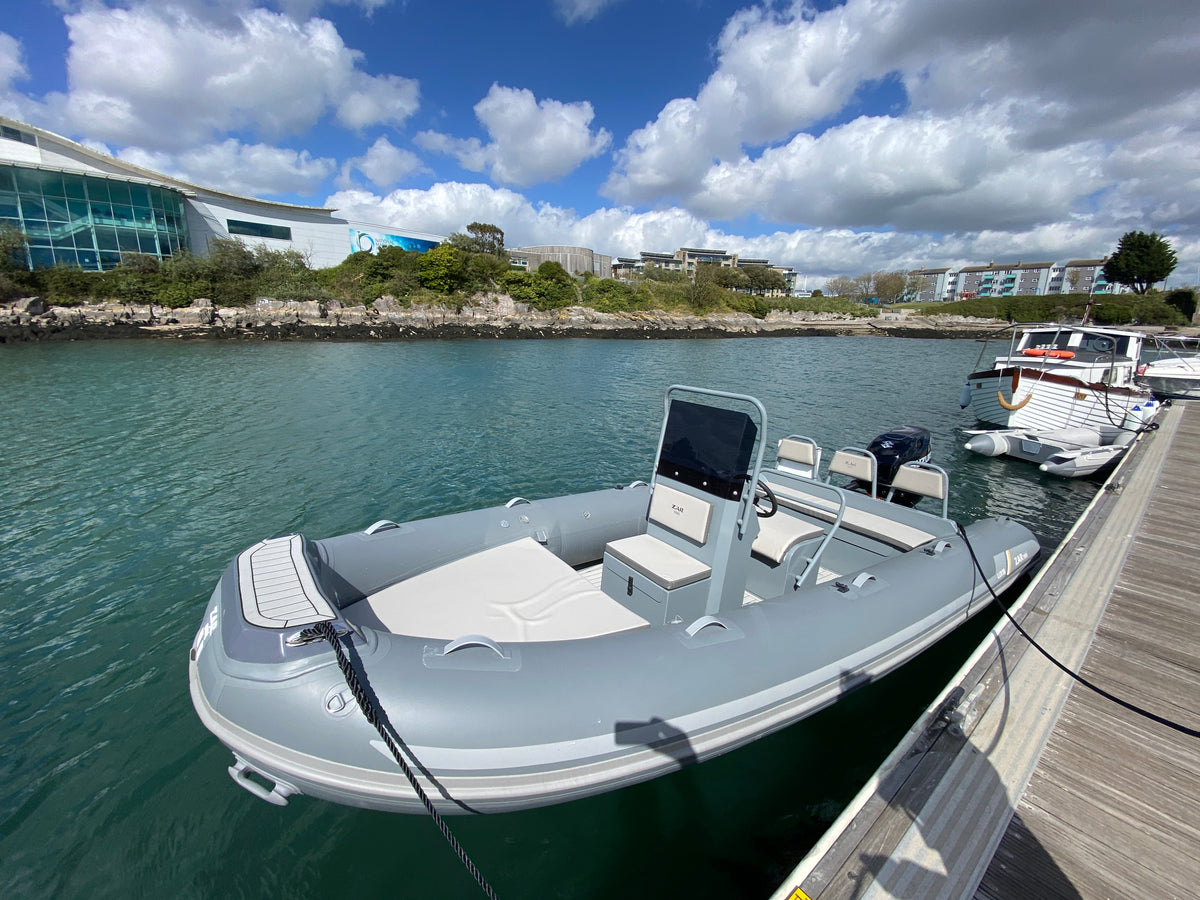 ZAR mini LUX 18 5.5m Family RIB + Honda Outboard - BOATSMART