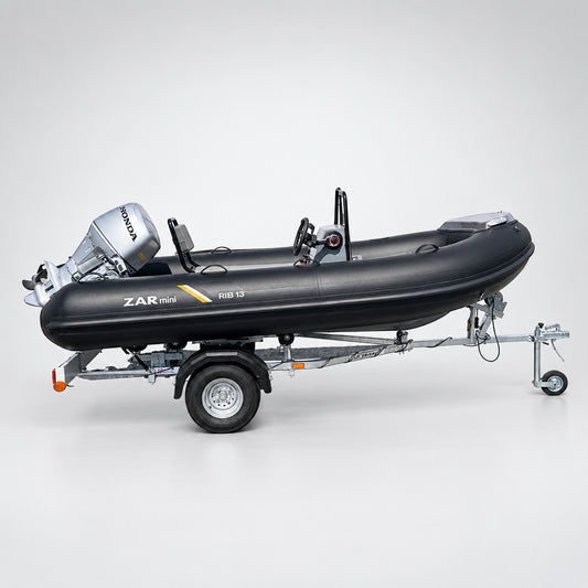 ZAR mini RIB 13 3.8m Jockey Console RIB + Honda BF30 + Road Trailer - BOATSMART