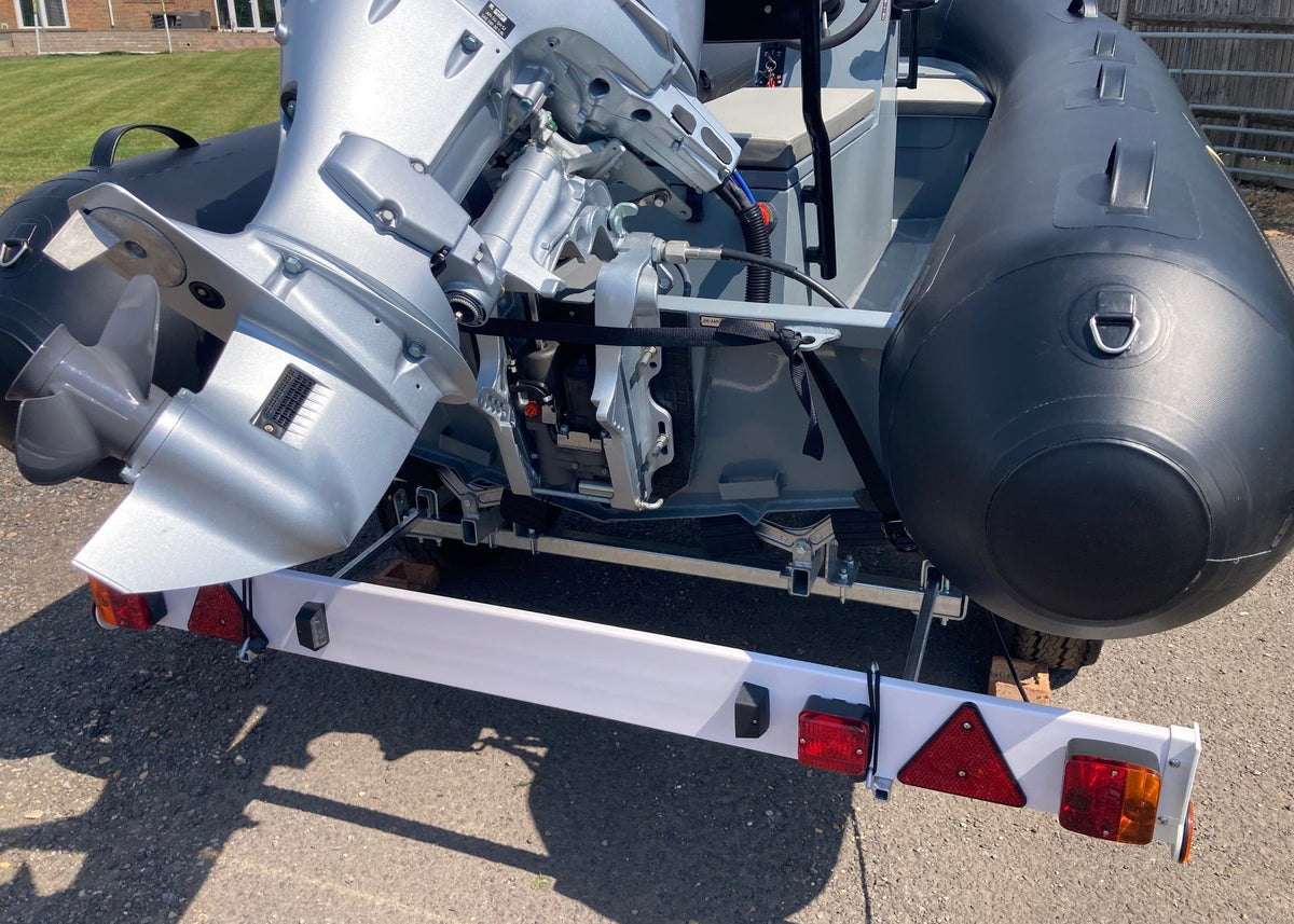 ZAR mini RIB 13 3.8m Jockey Console RIB + Honda BF30 + Road Trailer - BOATSMART