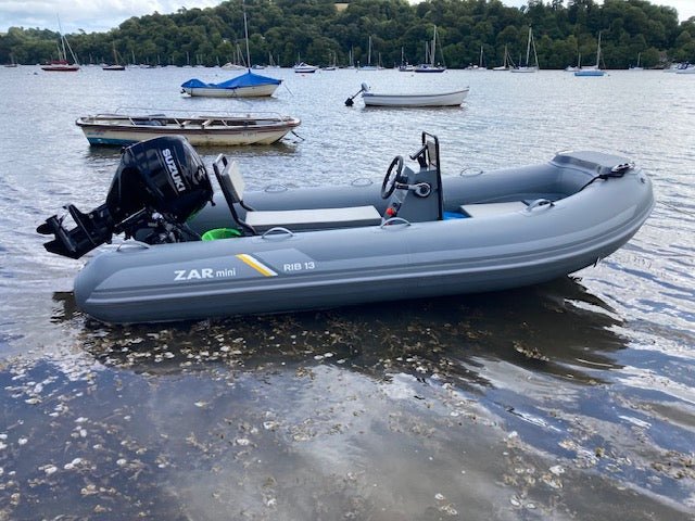 ZAR mini RIB 13 3.8m Jockey Console RIB + Honda Outboard - BOATSMART