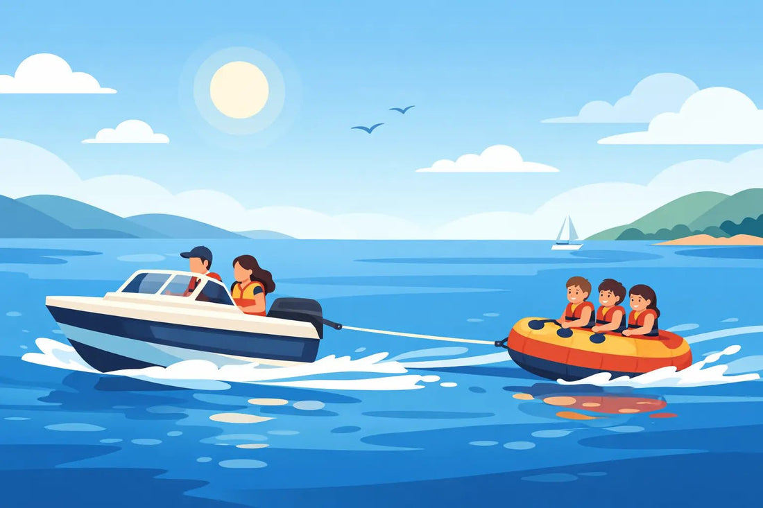 Can a Small Boat Tow Toys Safely? - BOATSMART