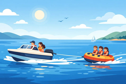 Can a Small Boat Tow Toys Safely? - BOATSMART