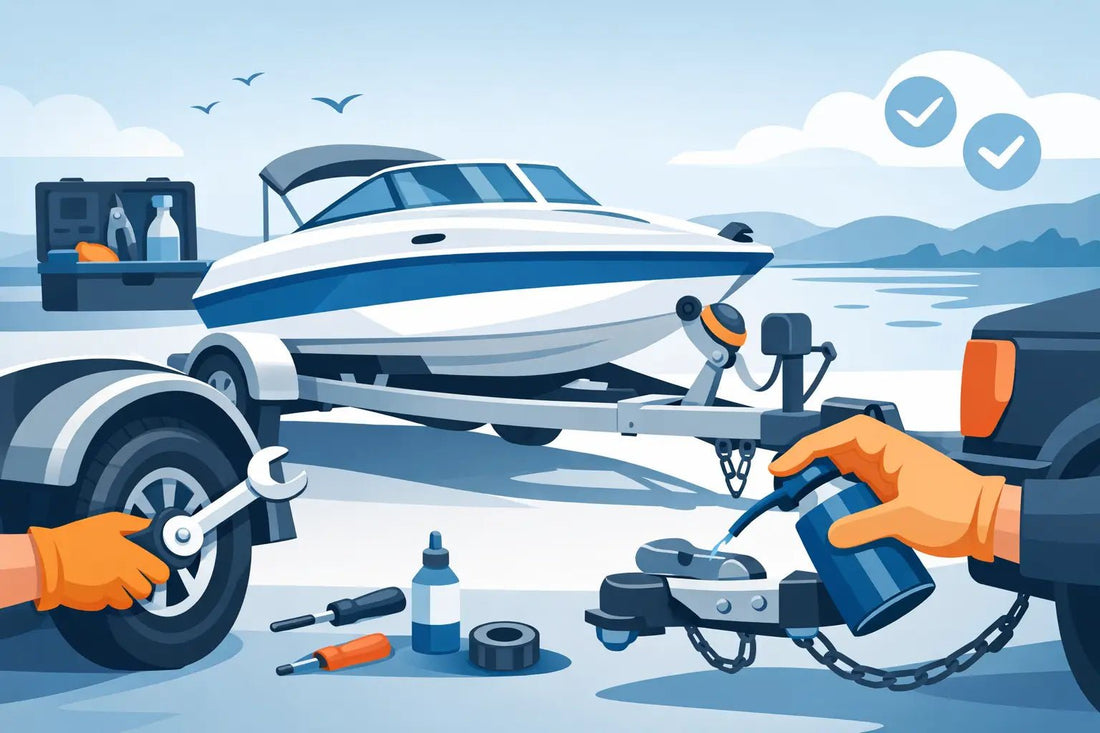 How to Maintain a Boat Trailer for Safe Towing - BOATSMART