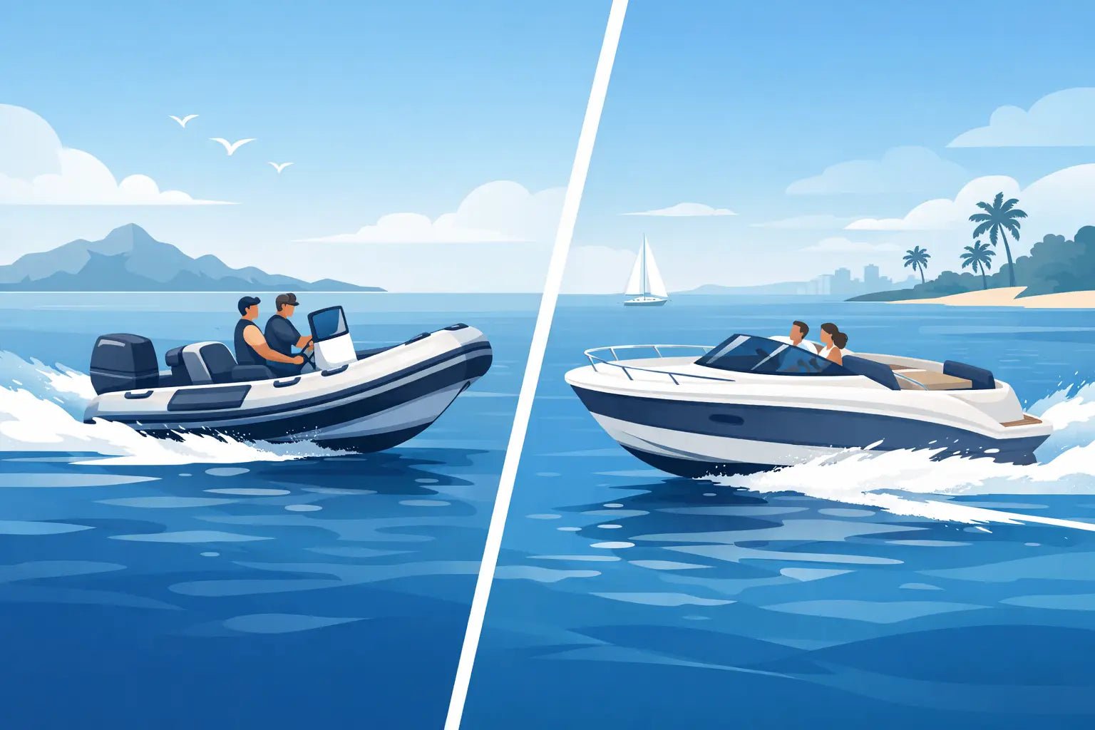 RIB vs motorboat: which suits you? – BOATSMART
