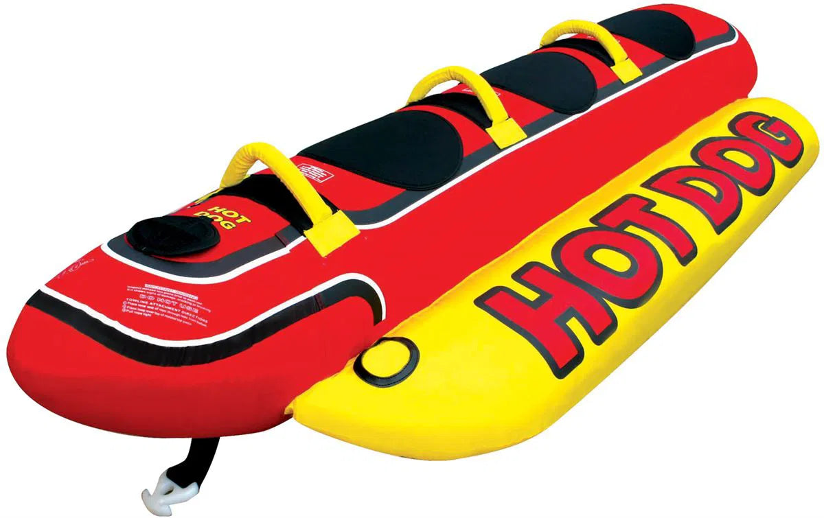 Airhead Hot Dog | 1-3 Rider Towable Tube