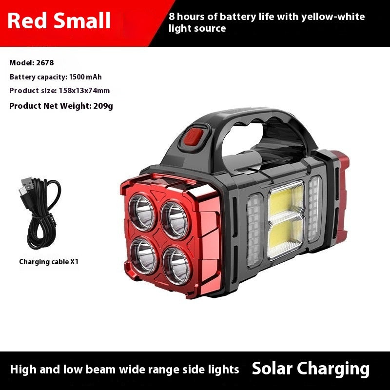 Solar LED Multifunctional Outdoor Power Torch