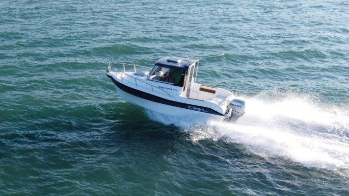 Poseidon King Fisher 570 + Honda Outboard