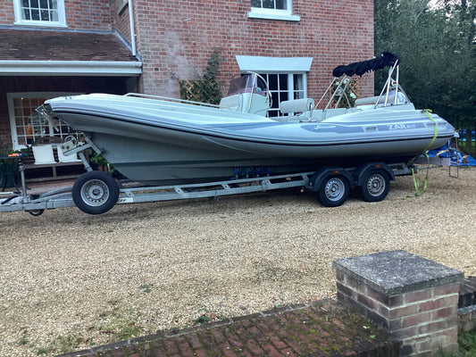 2014 ZAR 65 Suite + Mariner 150 HP + Road Trailer