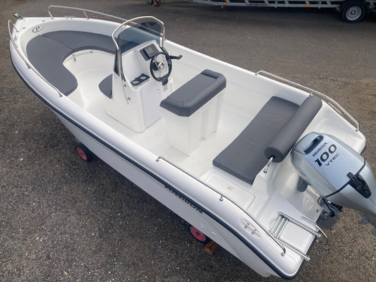 Poseidon Blu Water 185 + Honda BF100