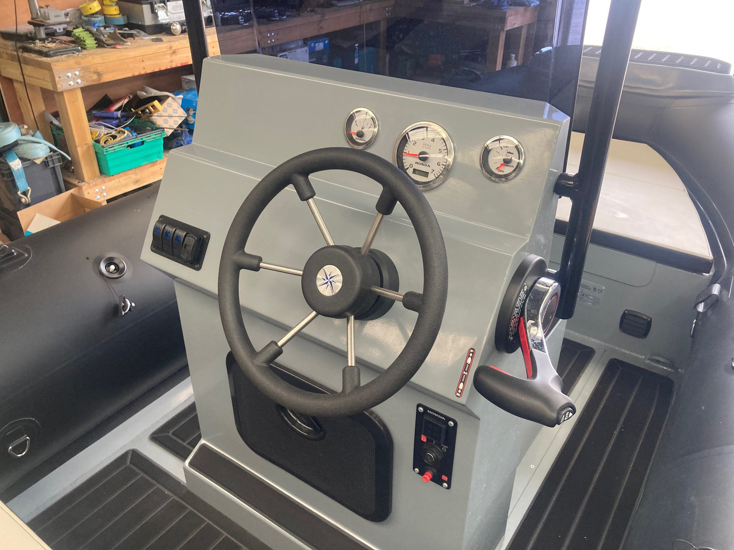 ZAR mini LUX 14 4.2m + Honda BF50