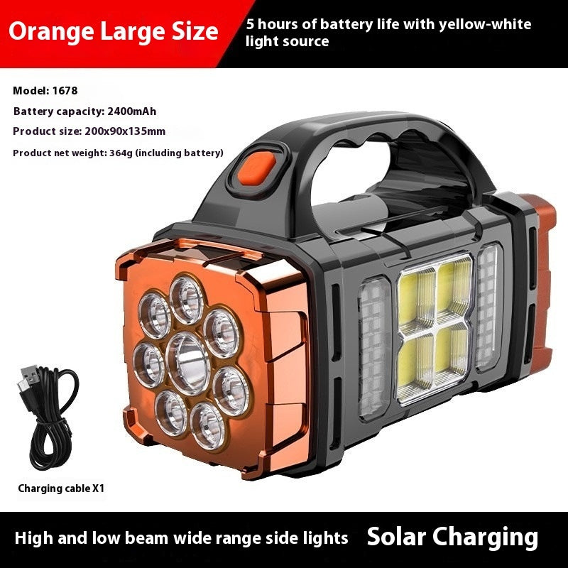 Solar LED Multifunctional Outdoor Power Torch