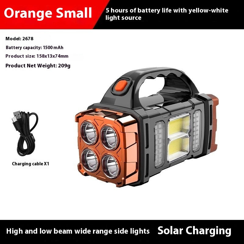 Solar LED Multifunctional Outdoor Power Torch