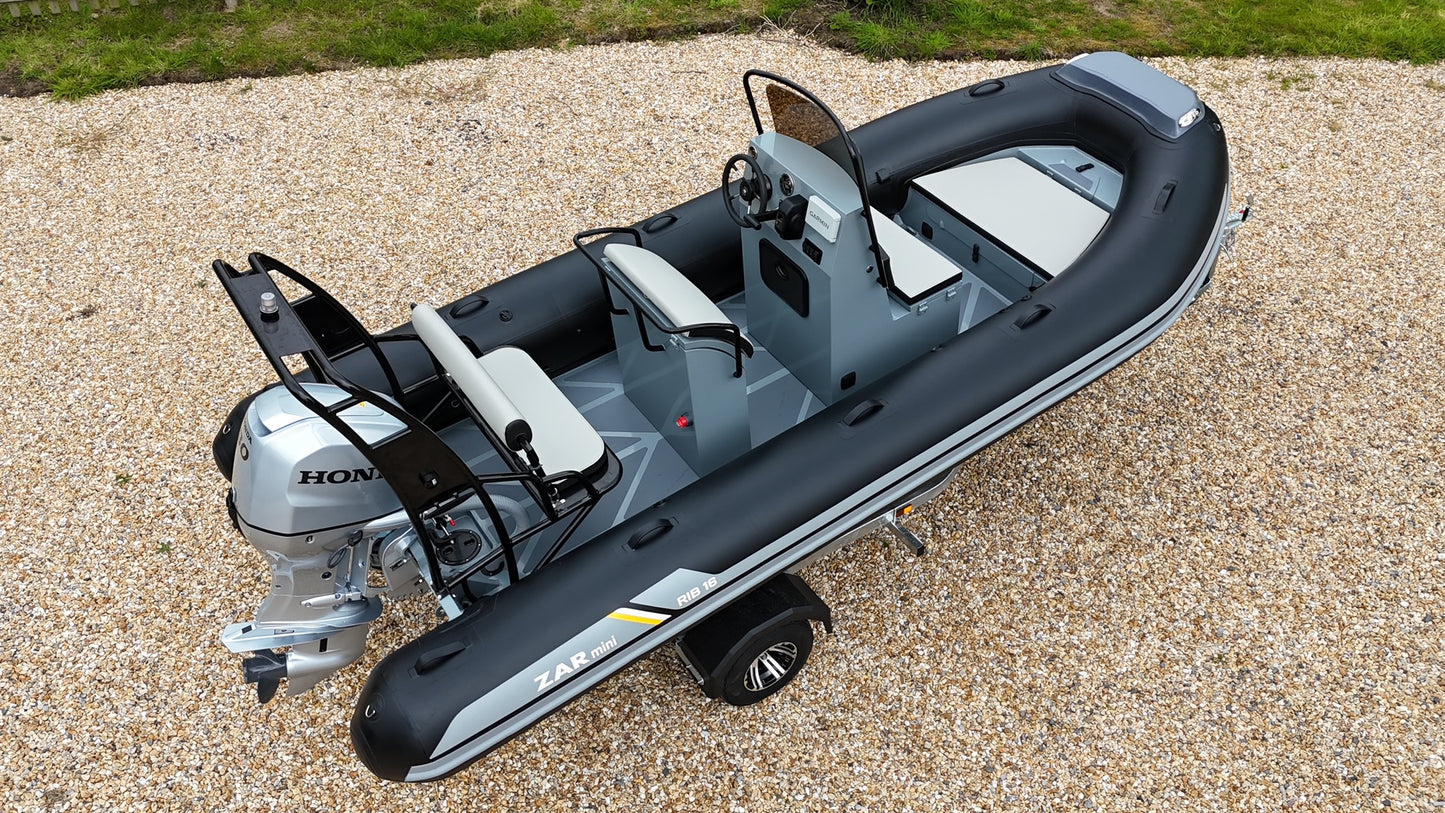 ZAR mini RIB PRO 16 5.0m Family RIB Package