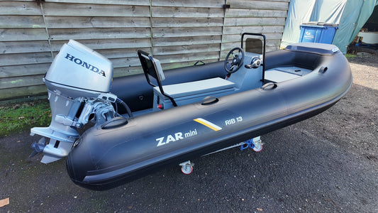 ZAR mini RIB 13 3.8m Jockey Console RIB + Honda BF30