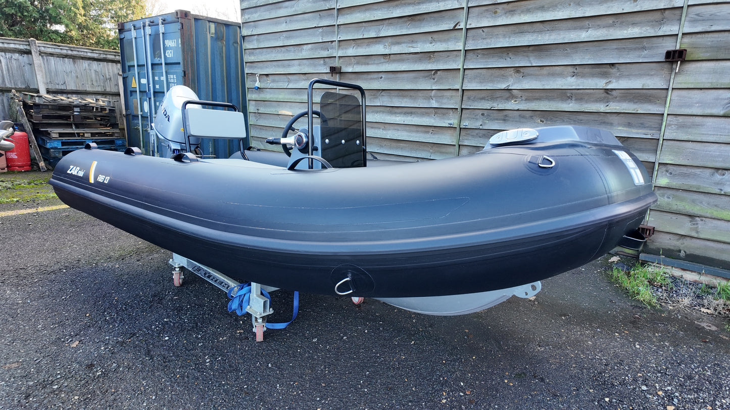 ZAR mini RIB 13 3.8m Jockey Console RIB + Honda BF30
