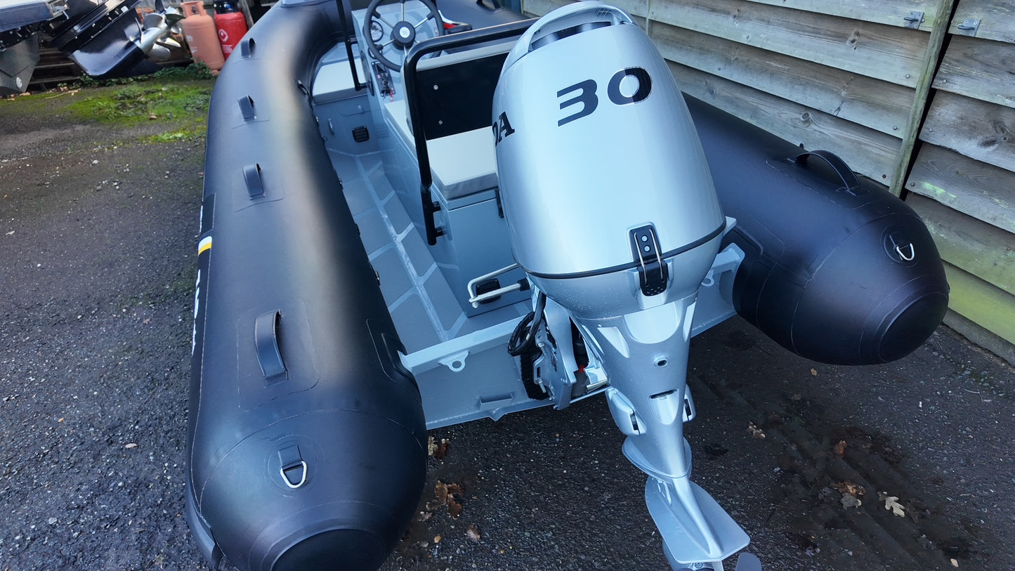 ZAR mini RIB 13 3.8m Jockey Console RIB + Honda BF30