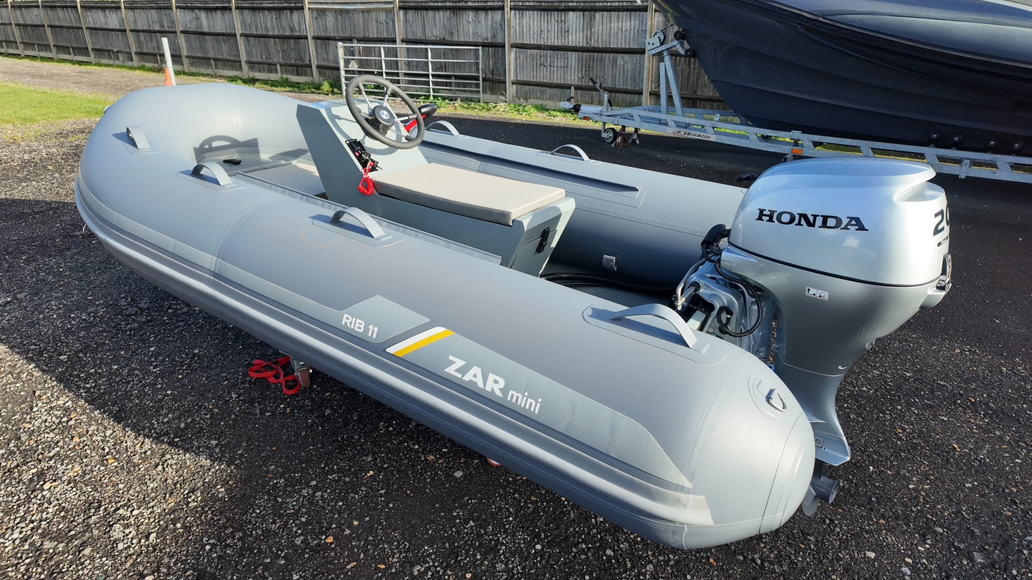ZAR mini RIB 11 Jockey 3.3m + Honda BF20