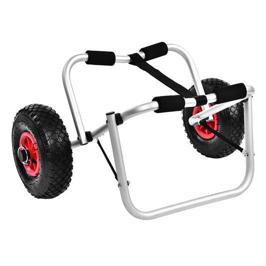 Aluminium Alloy Kayak Canoe Wheel Dolly Boat Carrier Trolley Cart Transport