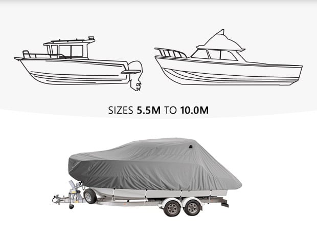 Pilothouse/ Cruiser Boat Covers