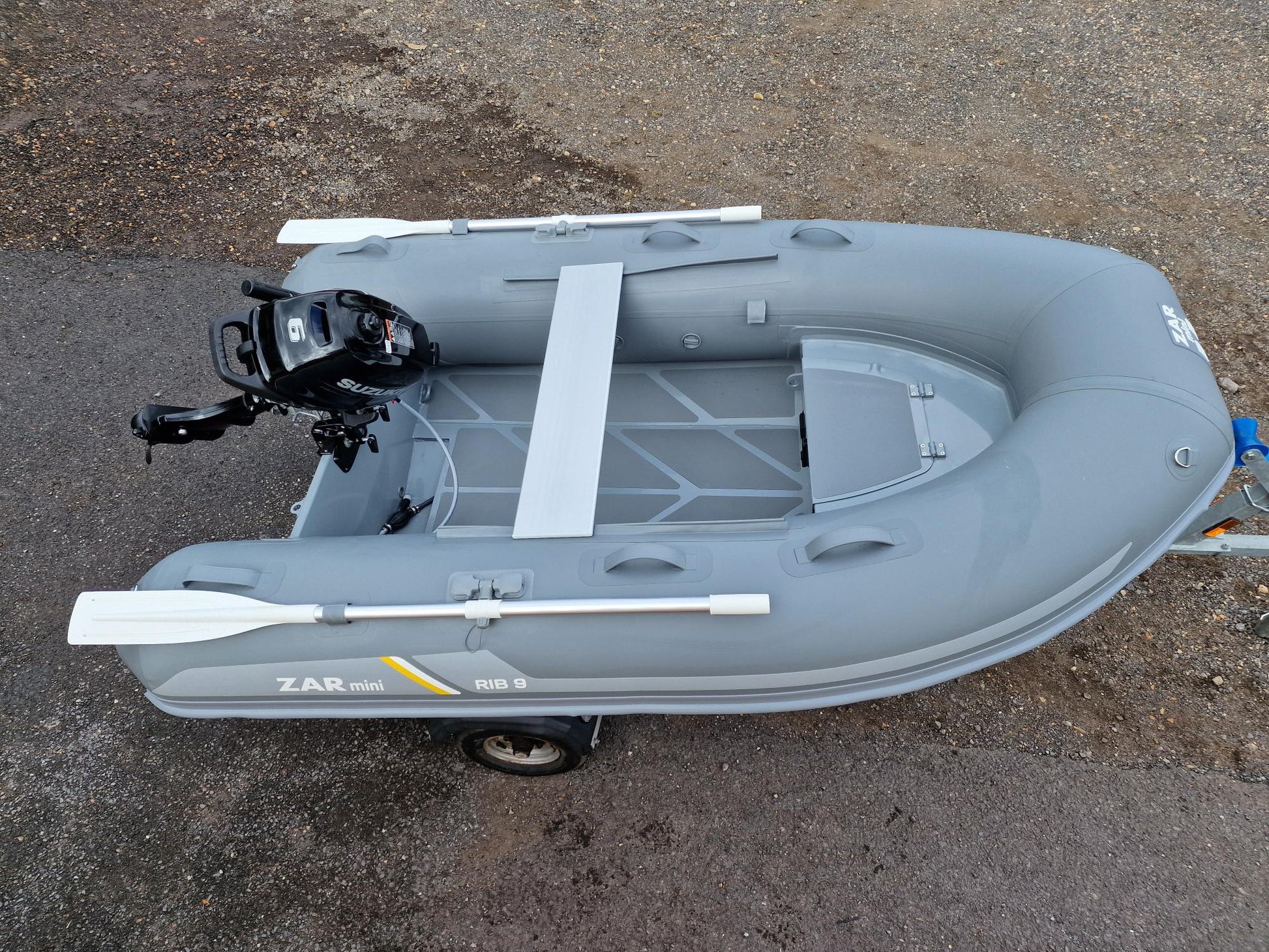 ZAR MINI 2.7m RIB 9DL Aluminium RIB Tender - BOATSMART