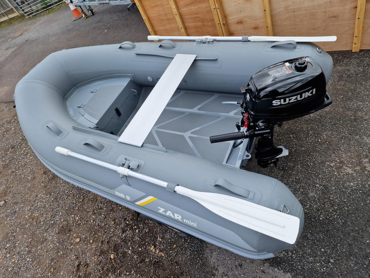 ZAR MINI 2.7m RIB 9DL Aluminium RIB Tender - BOATSMART