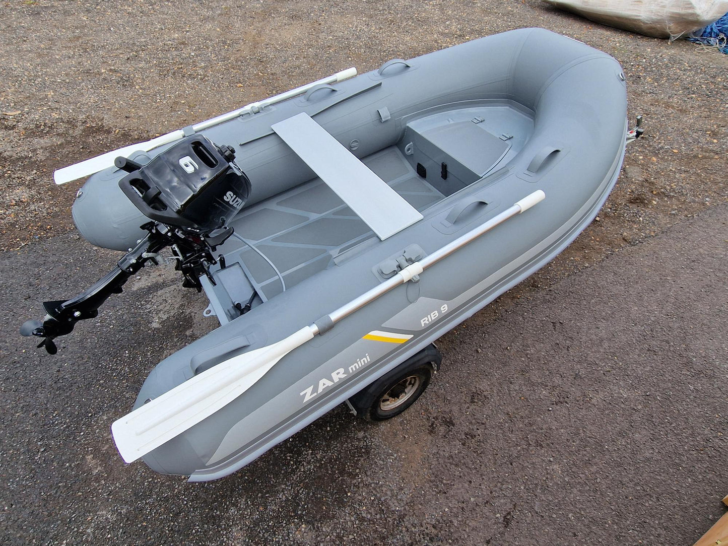 ZAR MINI 2.7m RIB 9DL Aluminium RIB Tender - BOATSMART