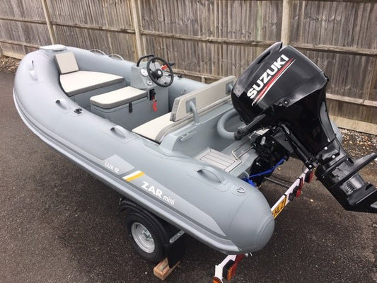 ZAR mini LUX 12 3.5m Deluxe Console RIB Package - BOATSMART