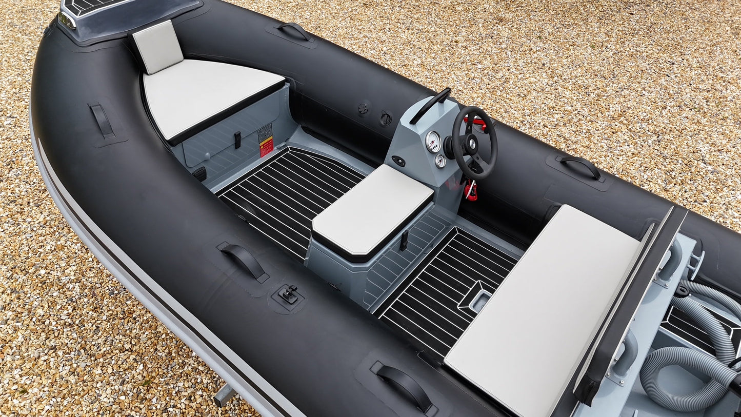 ZAR mini LUX 13 3.9m Console RIB + Honda Outboard - BOATSMART