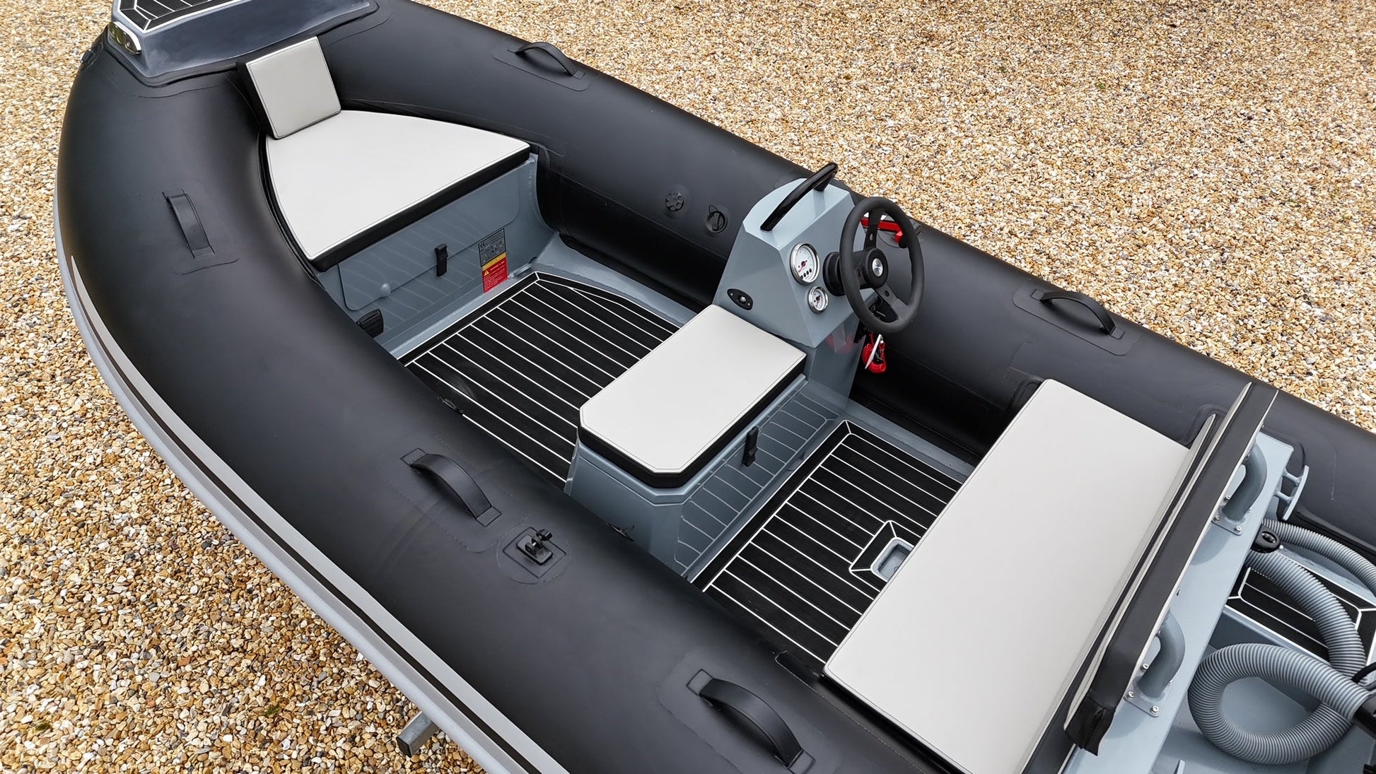 ZAR mini LUX 13 3.9m Console RIB + Honda Outboard - BOATSMART