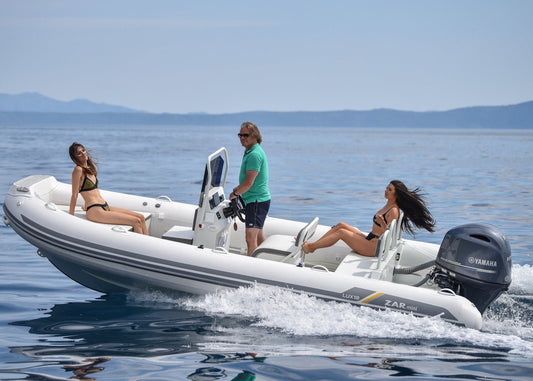 ZAR mini LUX 18 5.5m Family RIB + Honda Outboard - BOATSMART