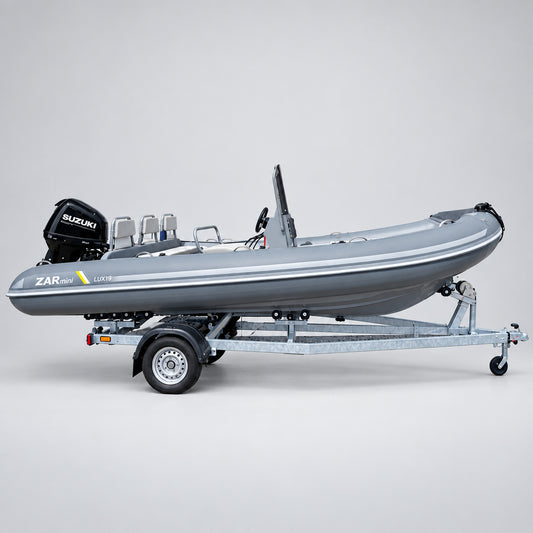 ZAR mini LUX 18 5.5m Family RIB + Honda Outboard - BOATSMART