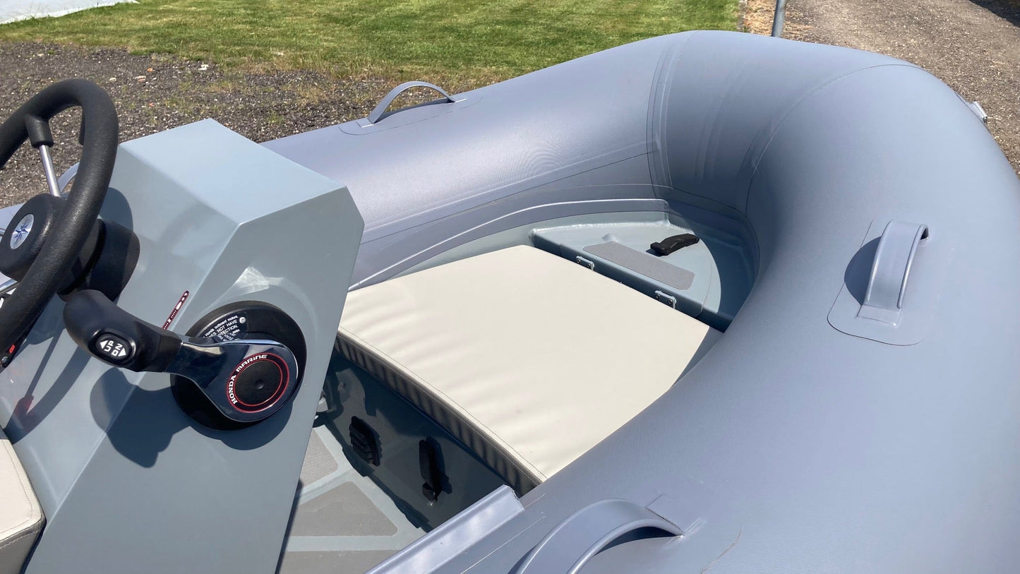 ZAR mini RIB 11 3.3m Jockey Console RIB + Honda BF20 + Road Trailer - BOATSMART