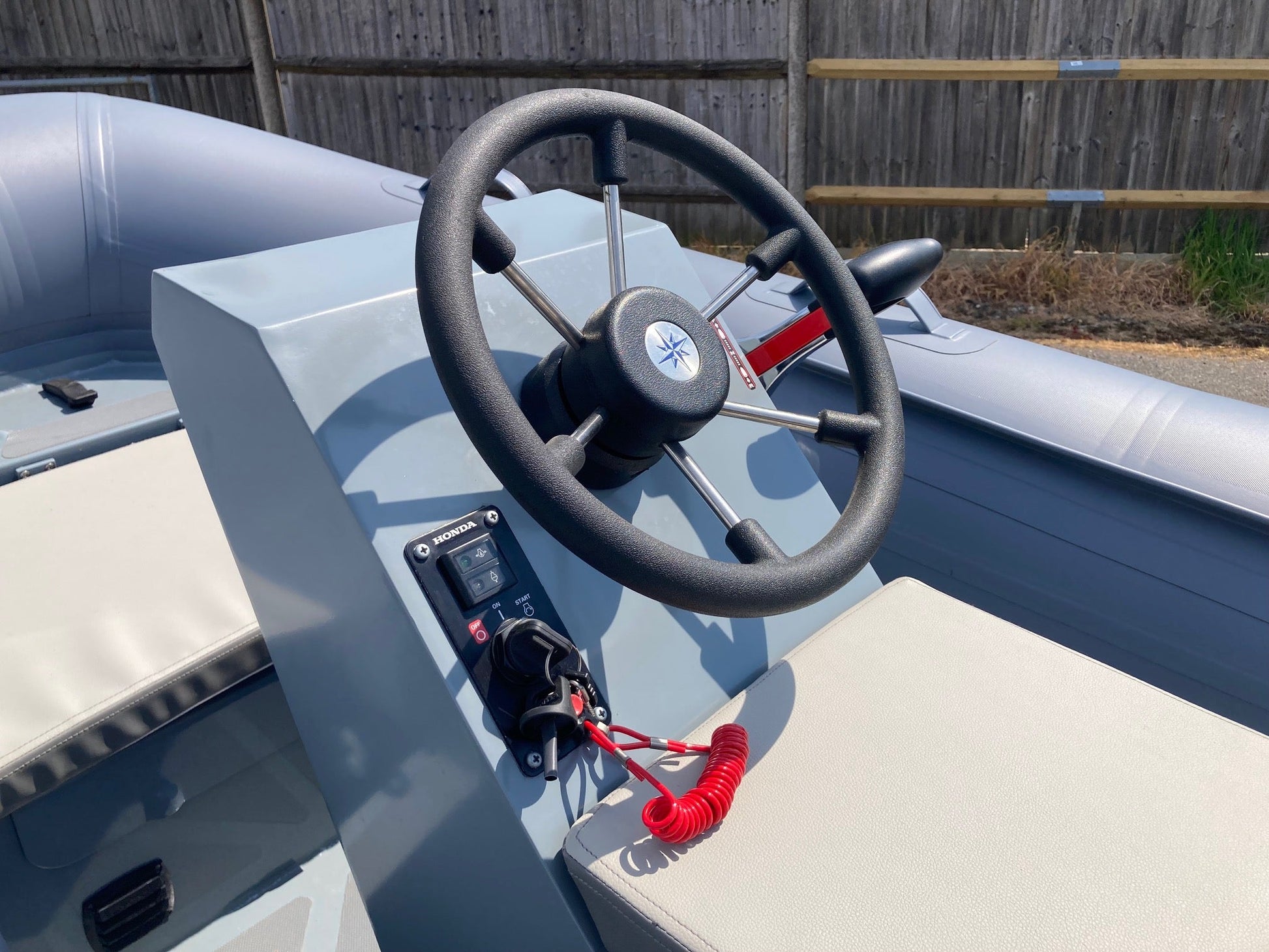 ZAR mini RIB 11 3.3m Jockey Console RIB + Honda BF20 + Road Trailer - BOATSMART
