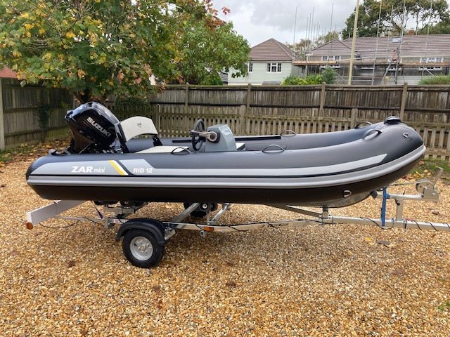 ZAR mini RIB 12 3.6m Console RIB + Honda Outboard - BOATSMART