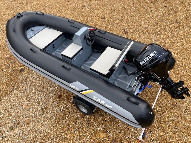 ZAR mini RIB 12 3.6m Console RIB + Honda Outboard - BOATSMART