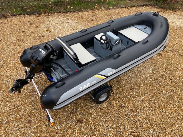 ZAR mini RIB 12 3.6m Console RIB + Honda Outboard - BOATSMART