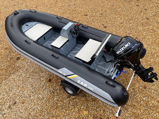 ZAR mini RIB 12 3.6m Deluxe Console RIB Package - BOATSMART