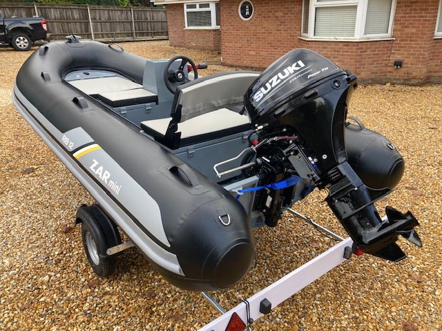 ZAR mini RIB 12 3.6m Deluxe Console RIB Package - BOATSMART