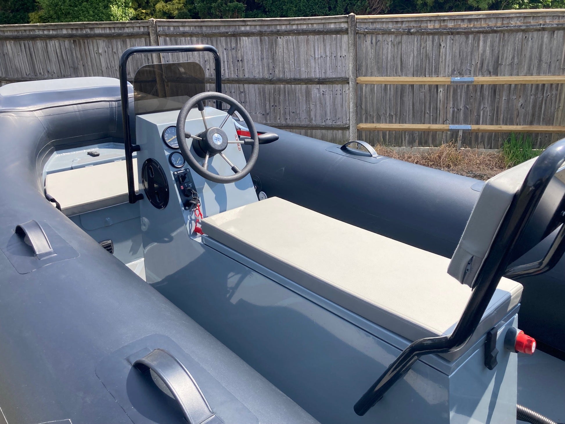 ZAR mini RIB 13 3.8m Jockey Console RIB + Honda BF30 + Road Trailer - BOATSMART