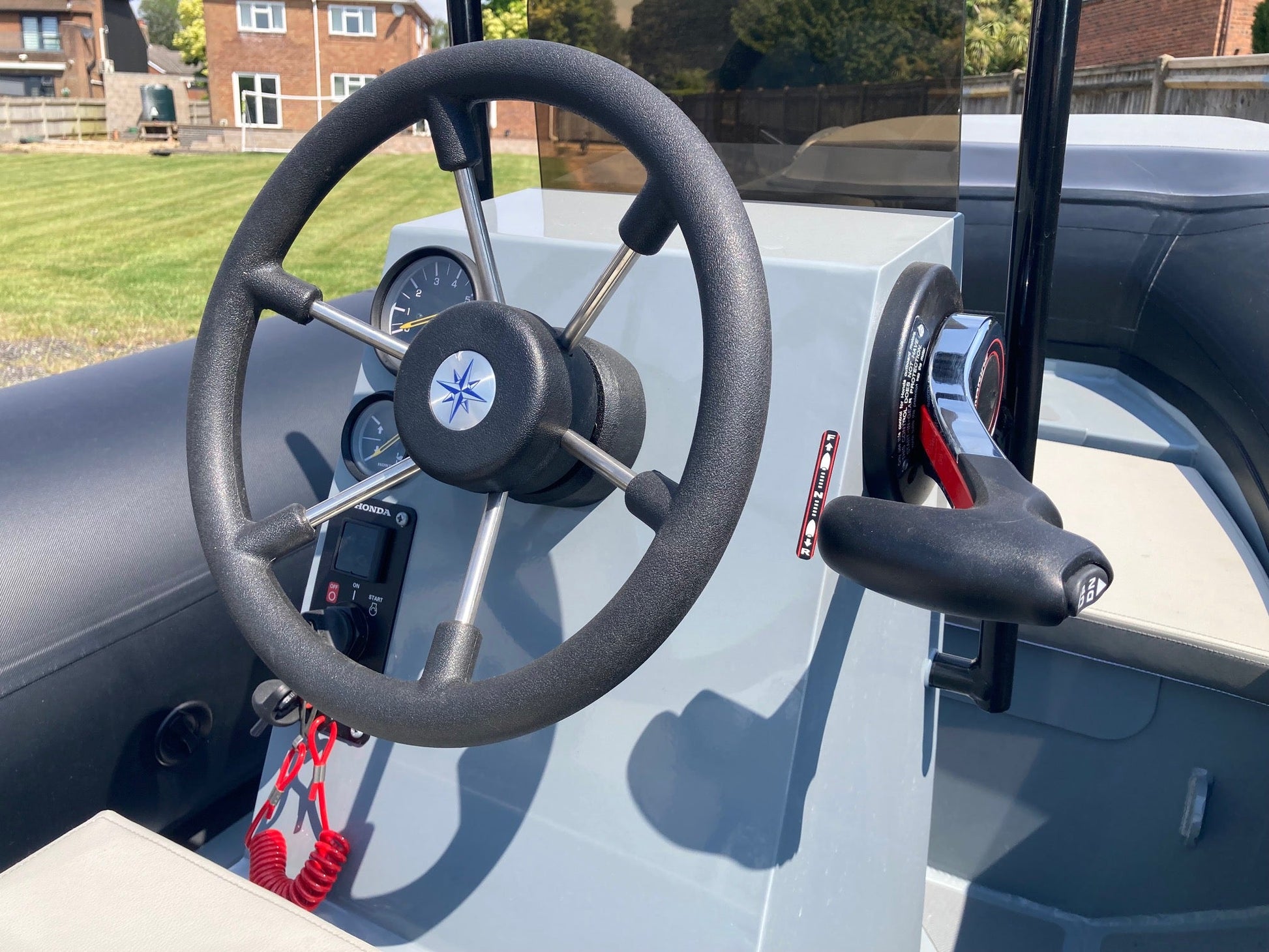 ZAR mini RIB 13 3.8m Jockey Console RIB + Honda BF30 + Road Trailer - BOATSMART