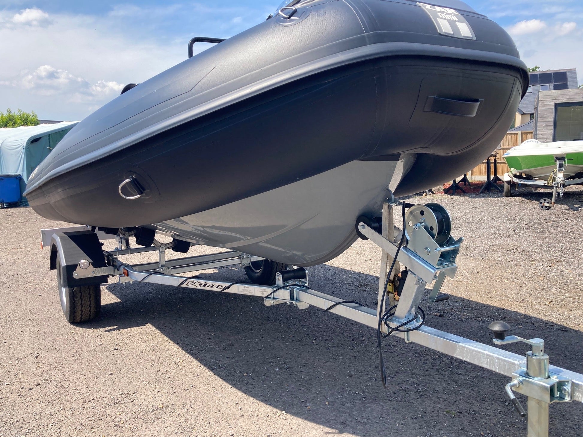 ZAR mini RIB 13 3.8m Jockey Console RIB + Honda BF30 + Road Trailer - BOATSMART