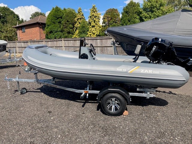 ZAR mini RIB 13 3.8m Jockey Console RIB + Honda Outboard - BOATSMART