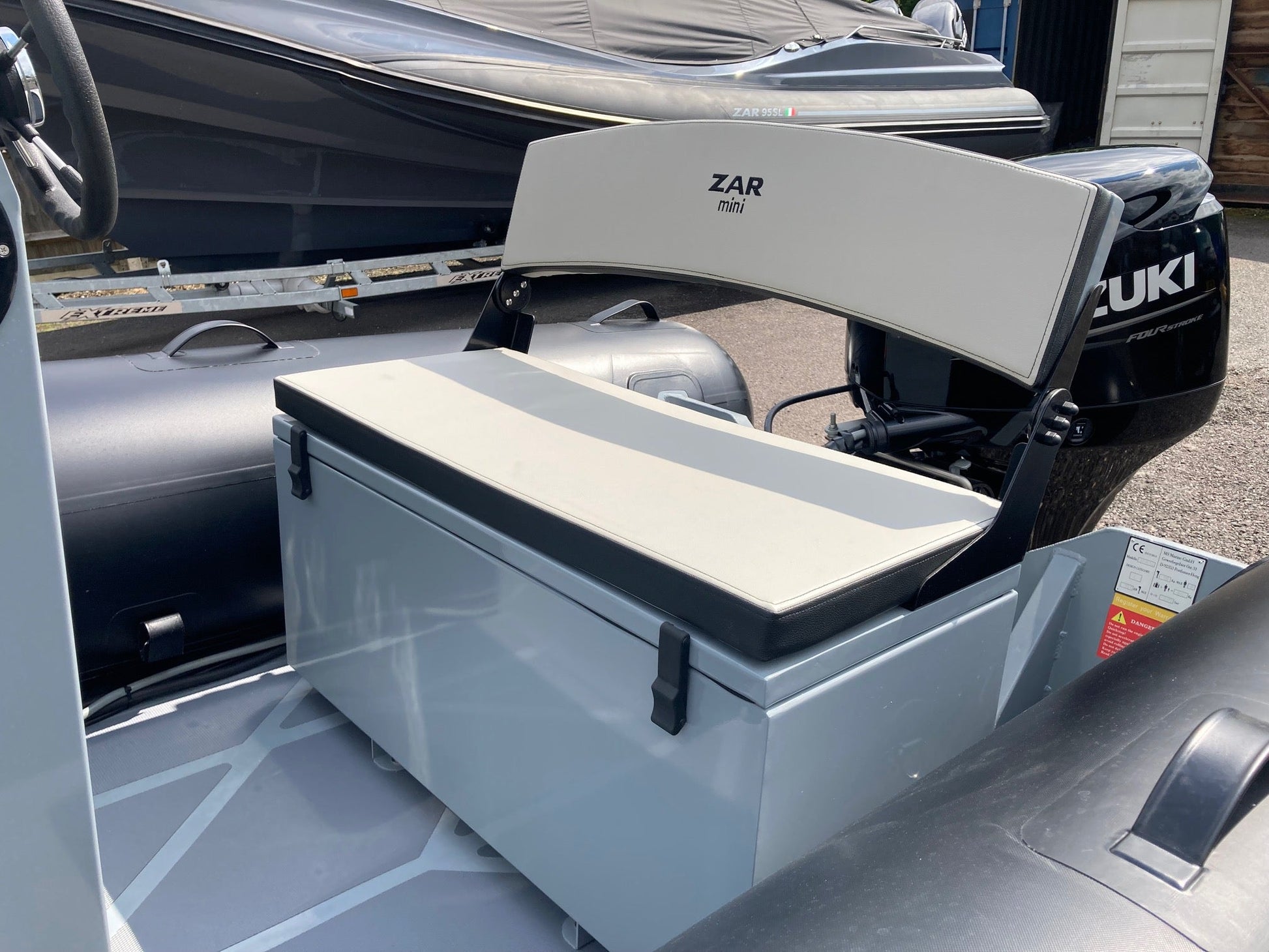 ZAR mini RIB PRO 14 4.2m Console RIB+ Honda Outboard - BOATSMART