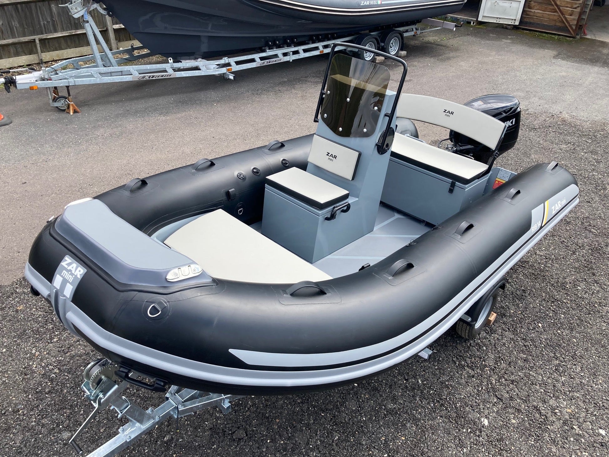 ZAR mini RIB PRO 14 4.2m Console RIB+ Honda Outboard - BOATSMART