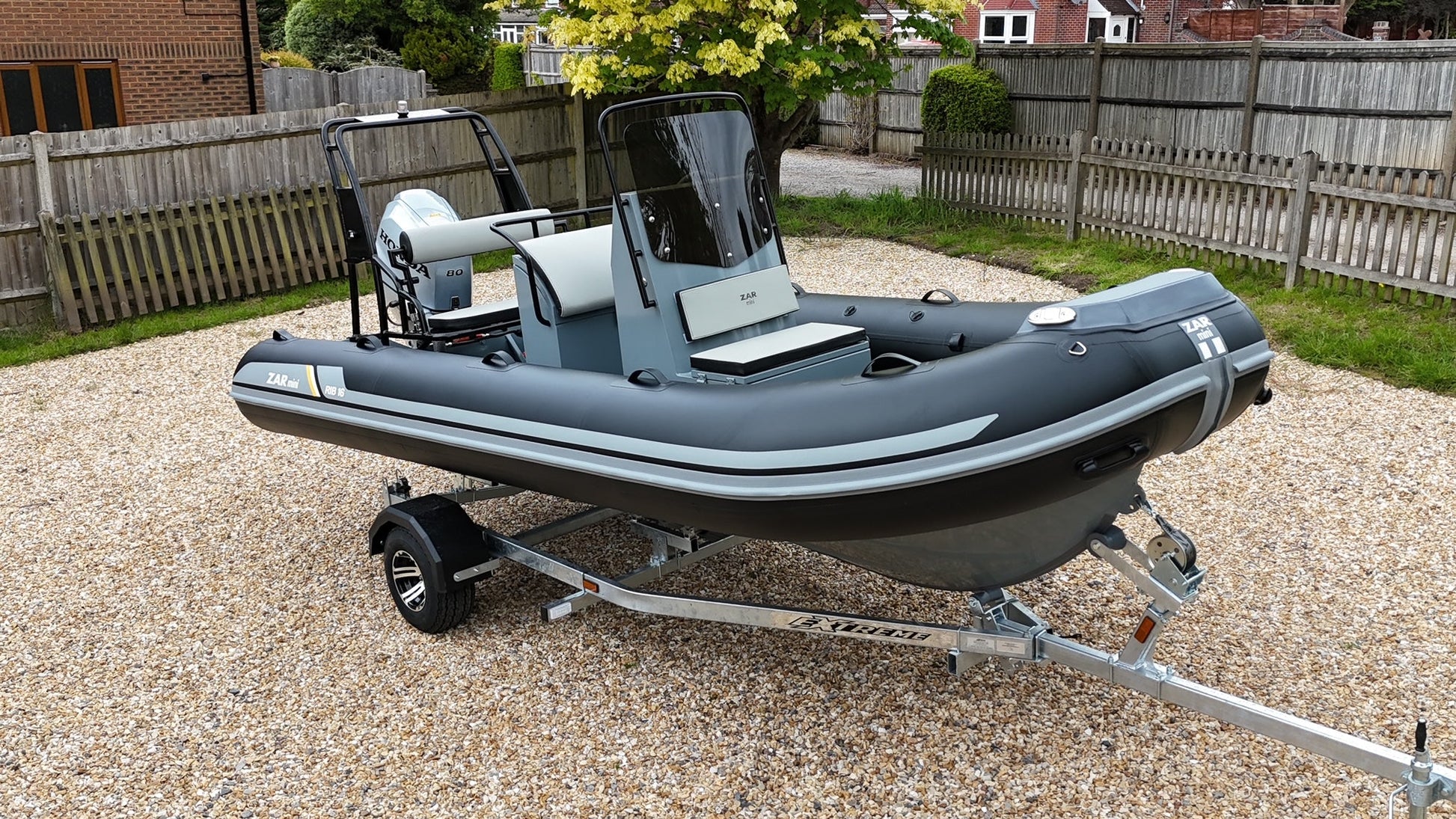 ZAR mini RIB PRO 16 5.0m Family RIB + Honda Outboard - BOATSMART