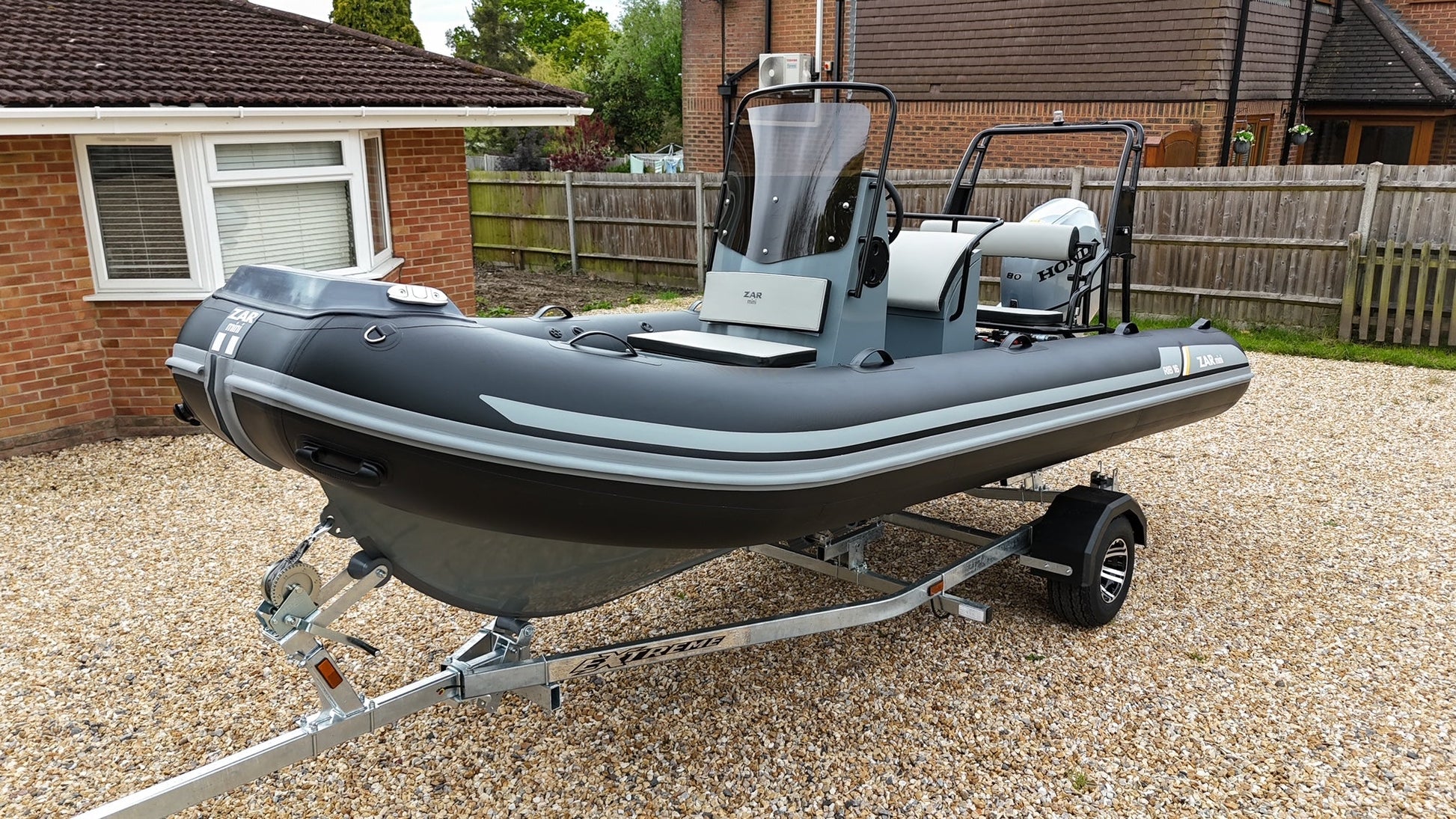 ZAR mini RIB PRO 16 5.0m Family RIB + Honda Outboard - BOATSMART